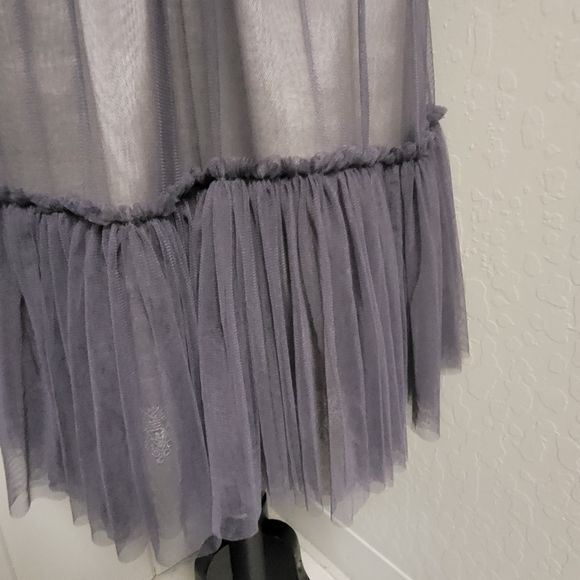 Anthropologie Moulinette Soeurs Rosette Tulle Dress Size 4 - Picture 11 of 16